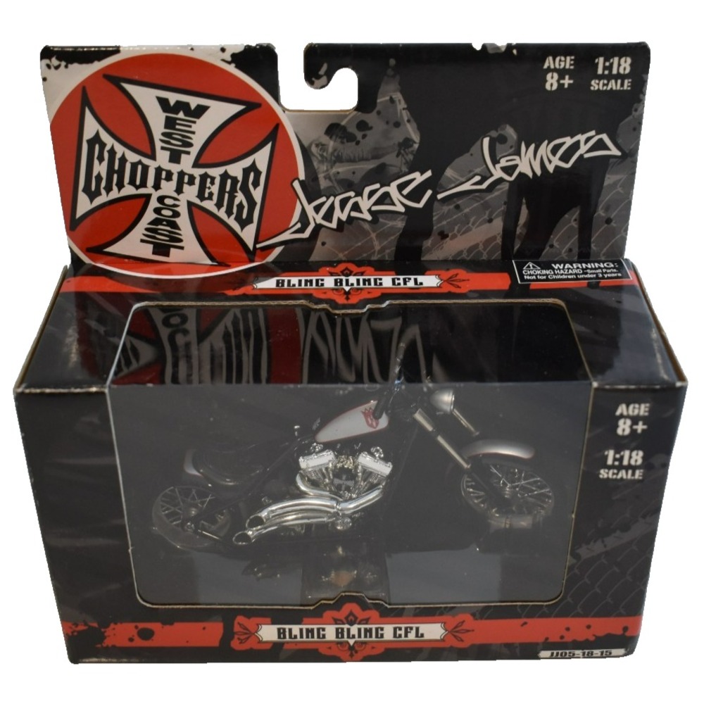 Jesse James West Coast Choppers Bling Bling CFL 1:18 Scale Diecast 2005